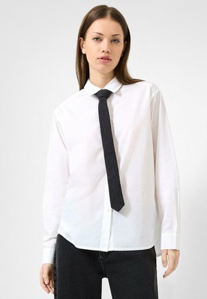 QS BLUSE - Chemisier - weiß