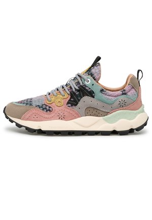 Flower Mountain, Trainers - rose-grau-azurblau
