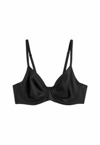 Next SMOOTHING NON PAD FULL CUP - Krūšturis ar stīpiņu - black