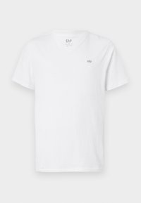 EVERYDAY MICRO LOGO VEE - T-paita - white