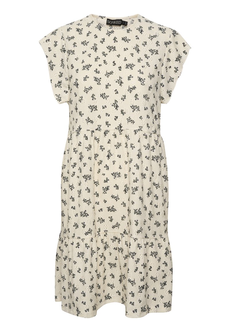 Soaked in Luxury Jurk crème