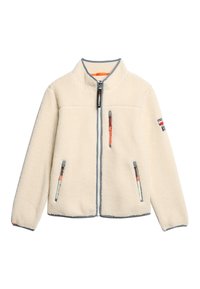 FULL ZIP - Fleecejakke - ecru