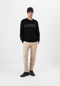 Lacoste Džemperis - black/green