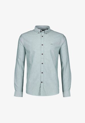 Lindbergh, LINDBERGH OXFORD SUPERFLEX SHIRT L/S - Skjorter - green