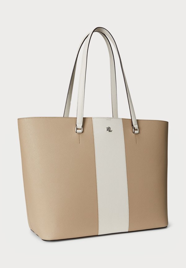 TWO TONE CROSSHATCH LARGE KARLY TOTE BAG - Tote bag4