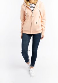 Schmuddelwedda Felpa con zip - red