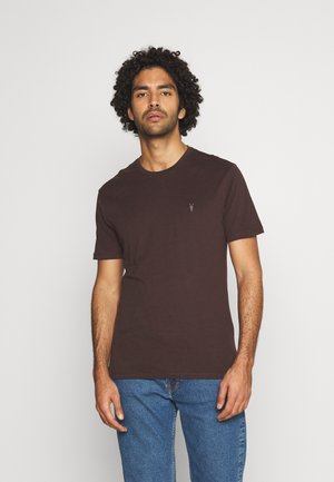 BRACE TONIC CREW - Basic T-shirt - oxblood red