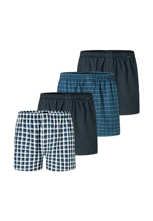 4ER PACK WEB - Boxershorts - dunkelblau blau