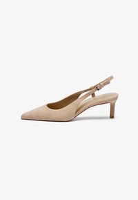 LEATHER - Klasične pete - beige