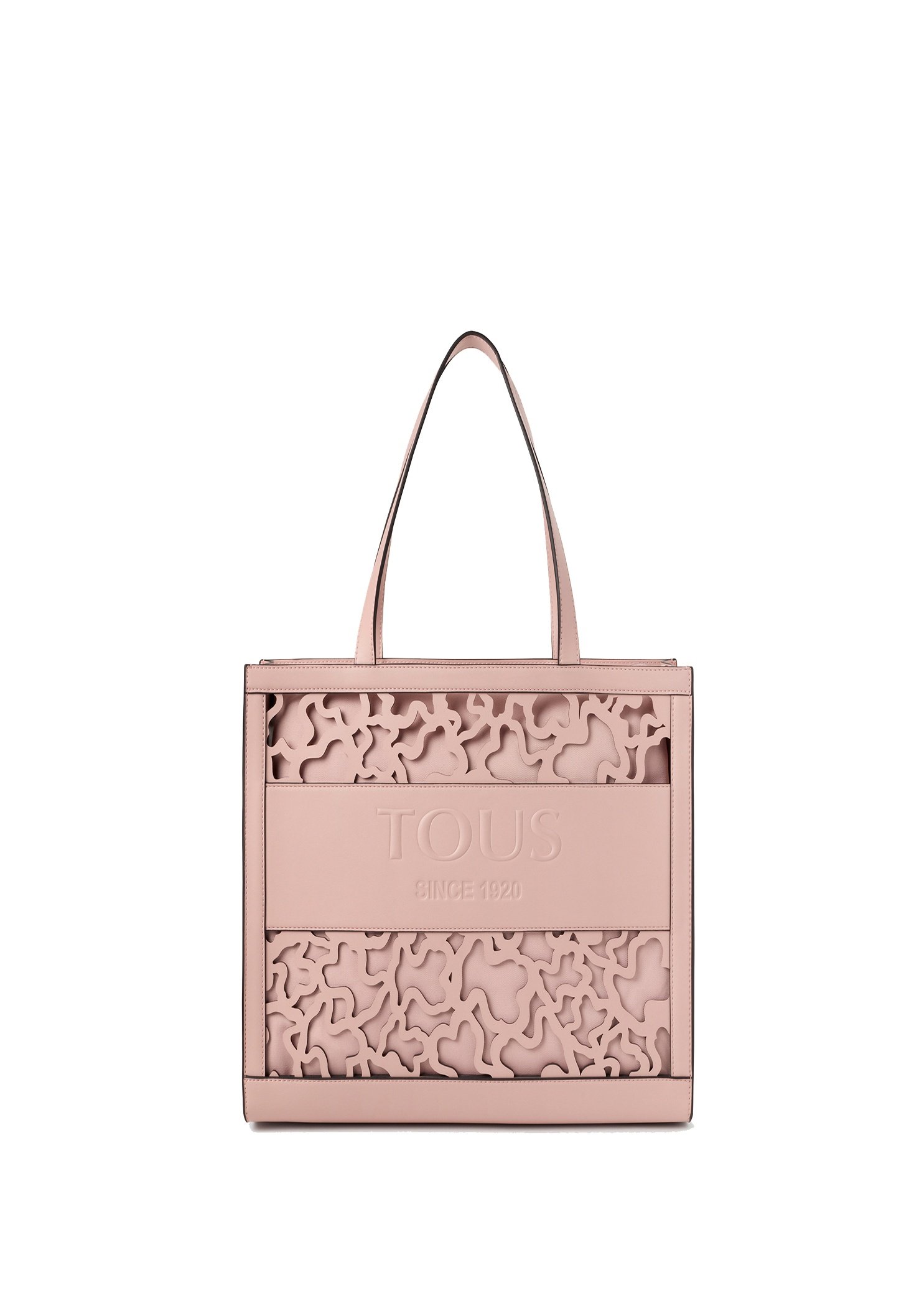 Bolso Kaos Kaos Shock Capazo Mediano Kaos Shock En Color Rosa TOUS