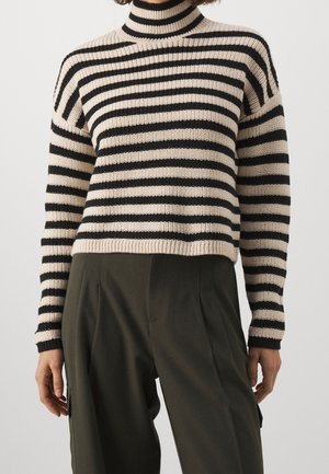 Striktrøje - off-white