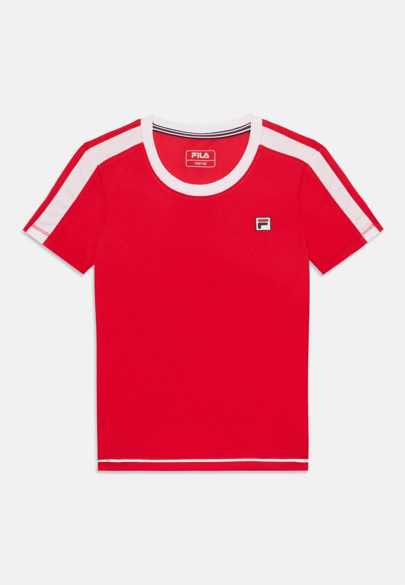 Fila - ELIAS BOYS UNISEX - T-shirt de sport - fila red/white, Agrandir