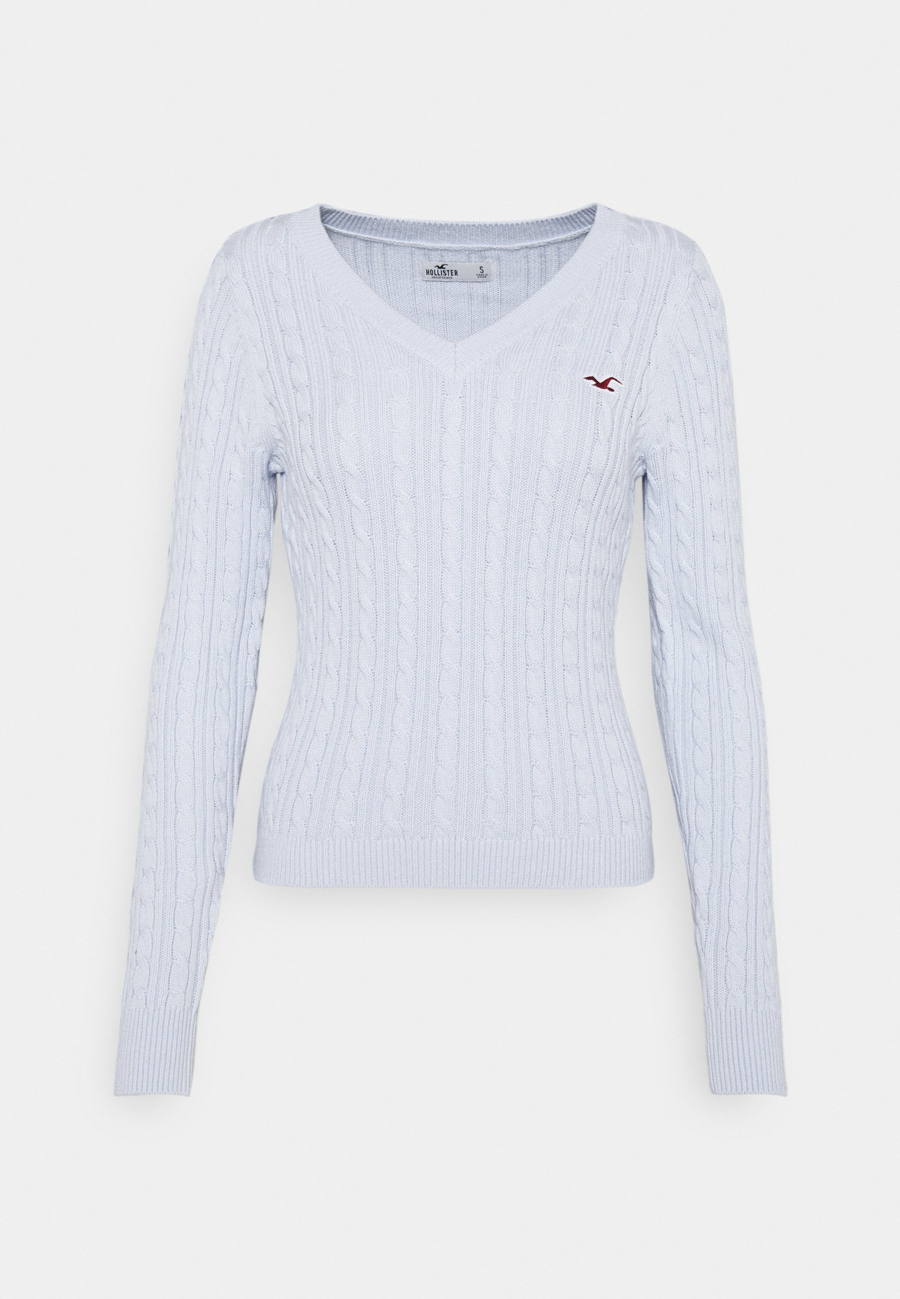 hollister blue jumper