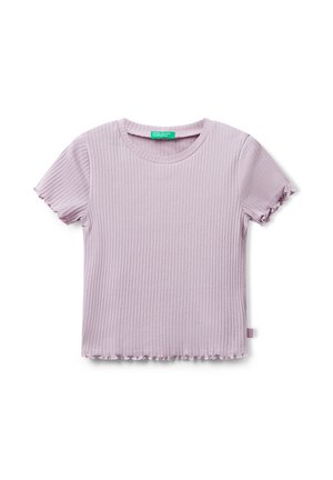 SHORT SLEEVE - Print T-shirt - violet