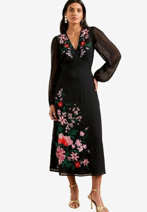 REGULAR FIT - Vestito casual - black floral