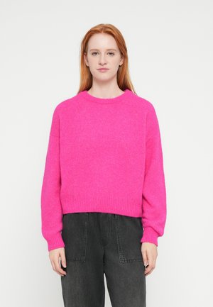 SLOUCHY PULLOVER - Džemper - standout pink