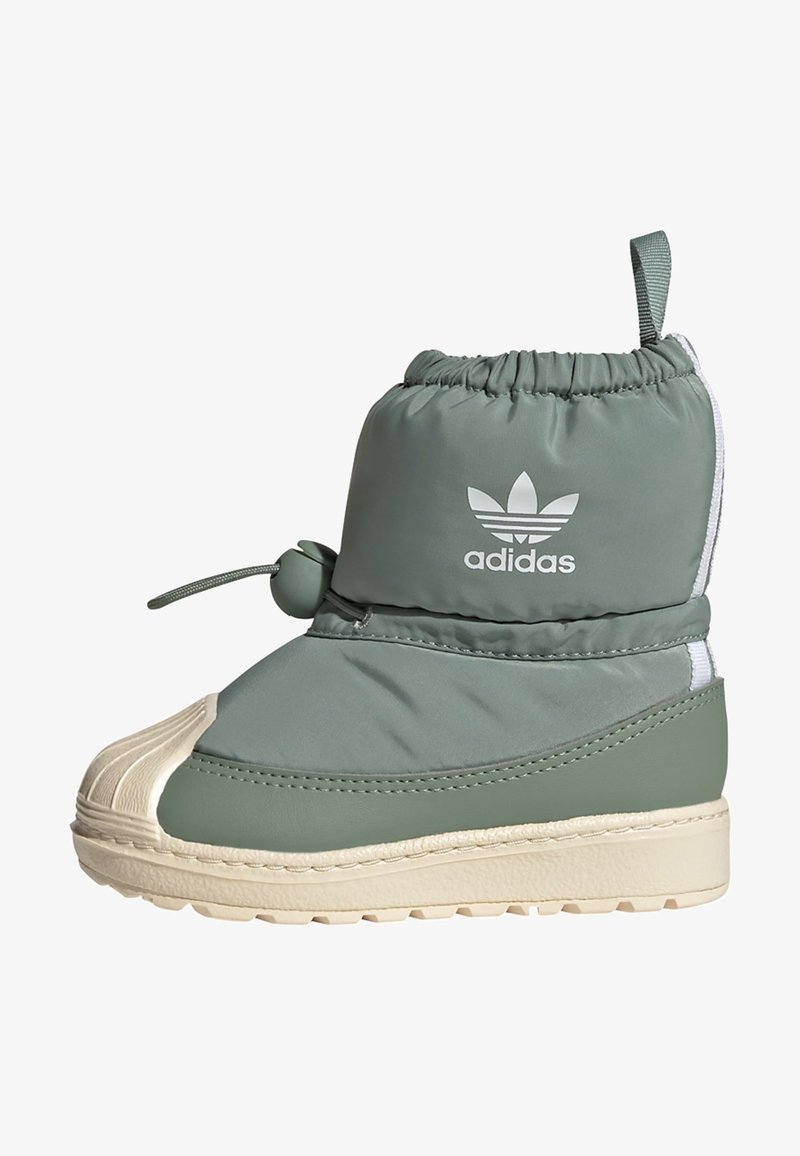 adidas Originals SUPERSTAR 360 KIDS - Zimnà obuv - silver green white ecru tint/zelená - Zalando.cz