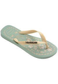 Havaianas TOP TROPICALIA VIBES - Basseinijalatsid - coast green