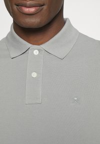 Hackett London SLIM FIT LOGO - Polo - sharkskin