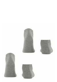 Esprit EASY RIB 2-PACK - Socken - light grey