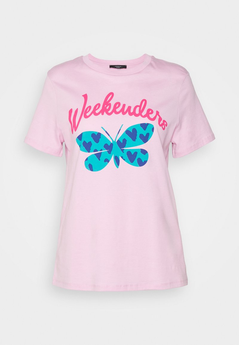 Damen Kleider | WEEKEND MaxMara SUVI T-Shirt print quarzo/pink - SP96262 Damen Kleider | WEEKEND MaxMara SUVI T-Shirt print quarzo/pink - SP96262