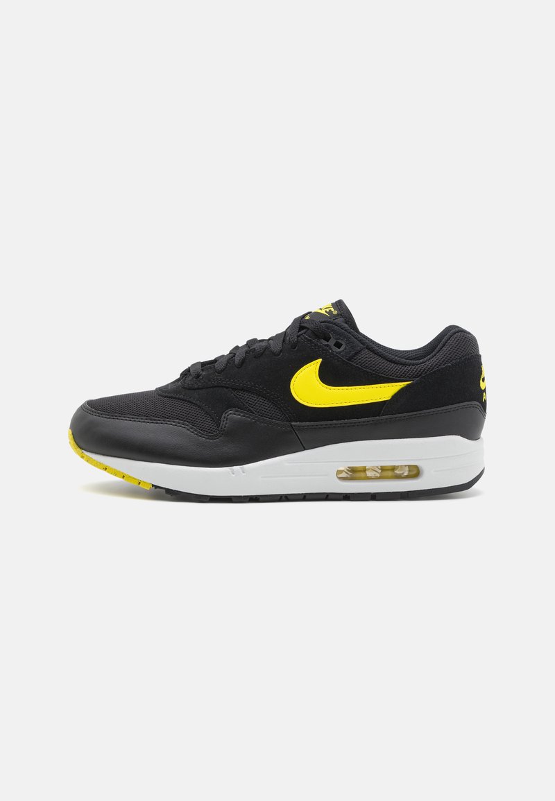 Nike Sportswear AIR MAX 1 - Tenisice - black/opti yellow