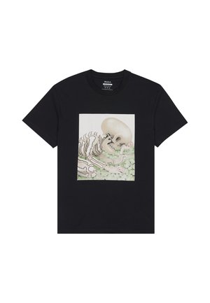 RVCA, RVCA MÄNNER APPAREL|TOPS EVYZT00391 - Print T-shirt - blk