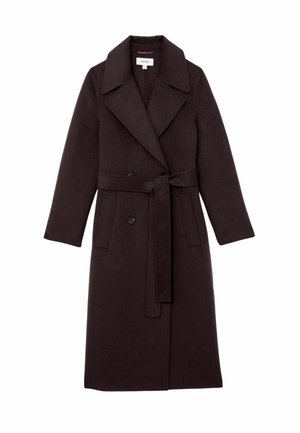 PETITE FIT - RENE  - Klassikaline mantel - aubergine
