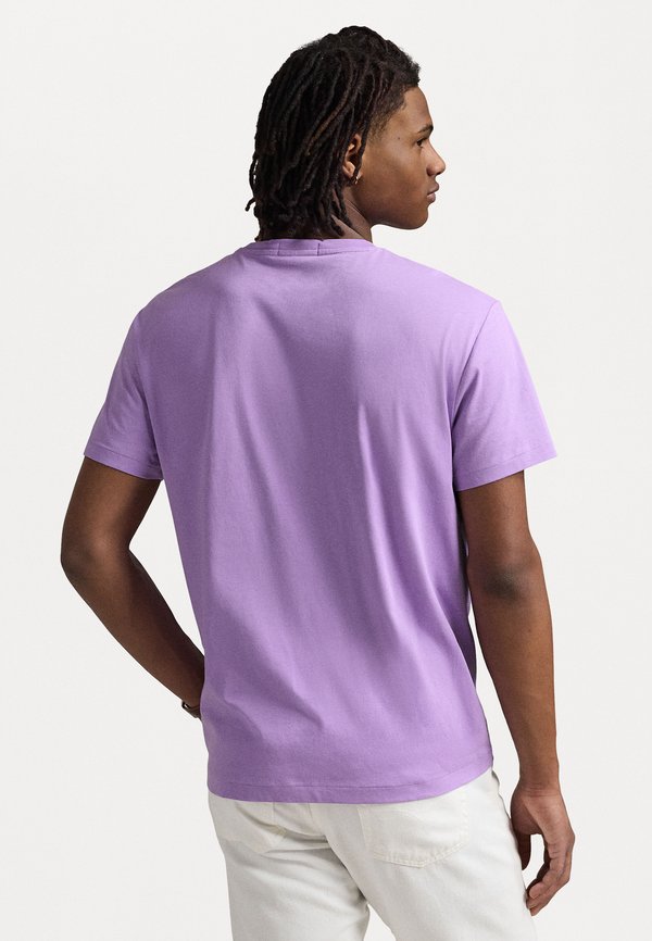 CUSTOM SLIM FIT LOGO JERSEY T-SHIRT - Print T-shirt - light lilac4