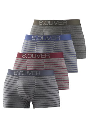 RETRO 4ER PACK BEQUEM  - Pants - rot gestreift blau gestreift schwarz gestreift petrol gestreift