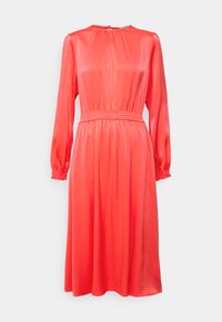 PALM OPEN BACK MIDI DRESS - Cocktailkleid/festliches Kleid - sea coral