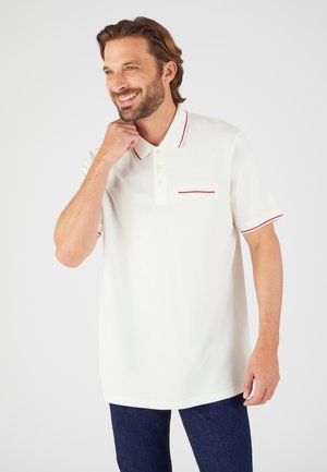 MANCHES COURTES - Polo - blanc casse