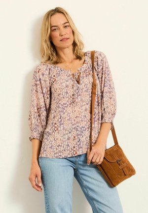 REGULAR FIT - Bluse - purple oriental floral