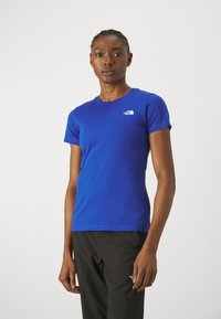 The North Face W SS SD SLIM TEE - Paprasti marškinėliai - blue