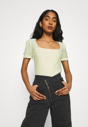 Print T-shirt - light green