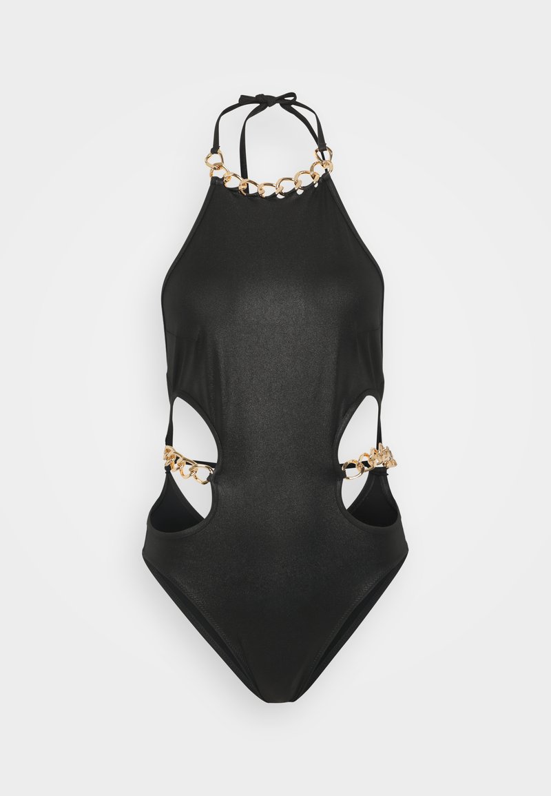 Agent Provocateur AXL SWIMSUIT - Costume da bagno - black/gold-coloured ...