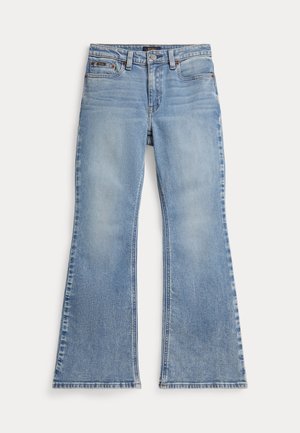 FLARED STRETCH DENIM JEAN 7-14Y - Zvonové džínsy - townsand wash
