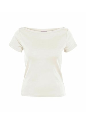 Noisy May, T-SHIRT NMSTORMI - T-shirt basique - snow white