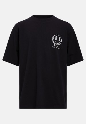 Redefined Rebel, RICKY TEE BOXY - T-shirts print - black
