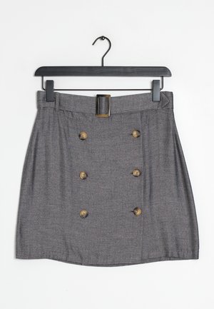 Mango A-line skirt - grey