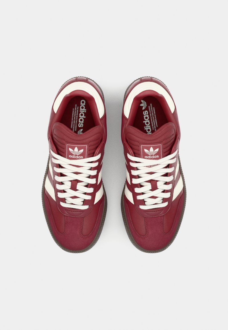 adidas Originals SAMBA XLG UNISEX - Trainers - noble maroon/core white