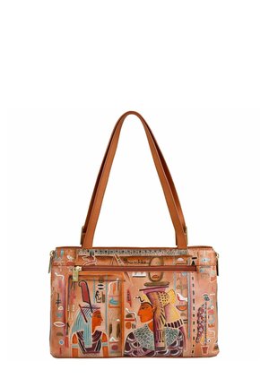 EXPANDABLE - Handbag - tooled ancient egypt copper