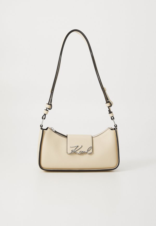 SIGNATURE - Handbag - beige2