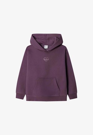 Pepe Jeans, PEPE JEANS HOODIE LYBERTHA - Jersey con capucha - sloe purple
