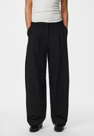 Pieces, PCBOSELLA MW BARREL PANTS NOOS BC - Pantaloni - black