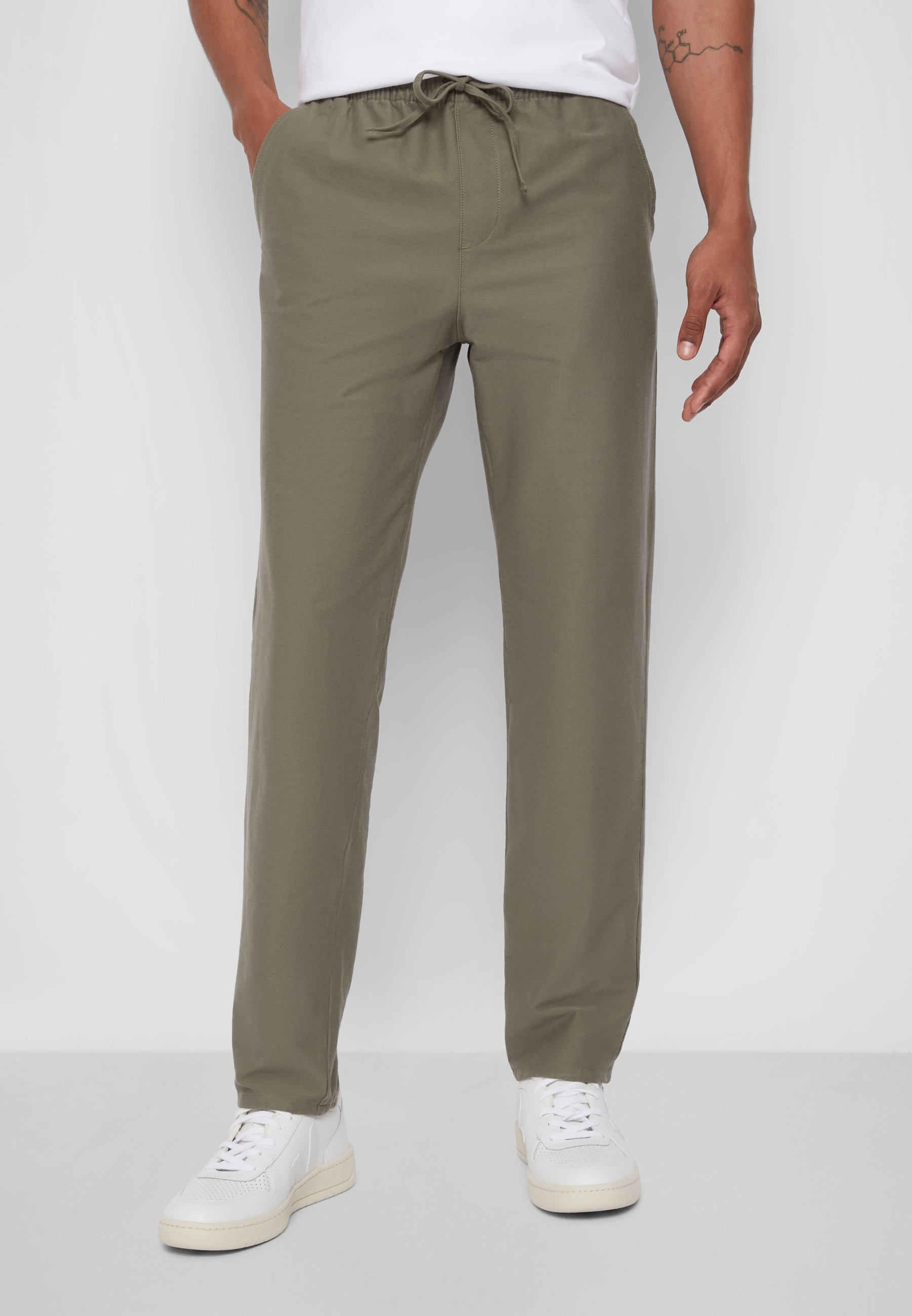 DOCKERS SMART COMFORT JOGGER - Pantaloni sportivi - olive/oliva - Zalando.it