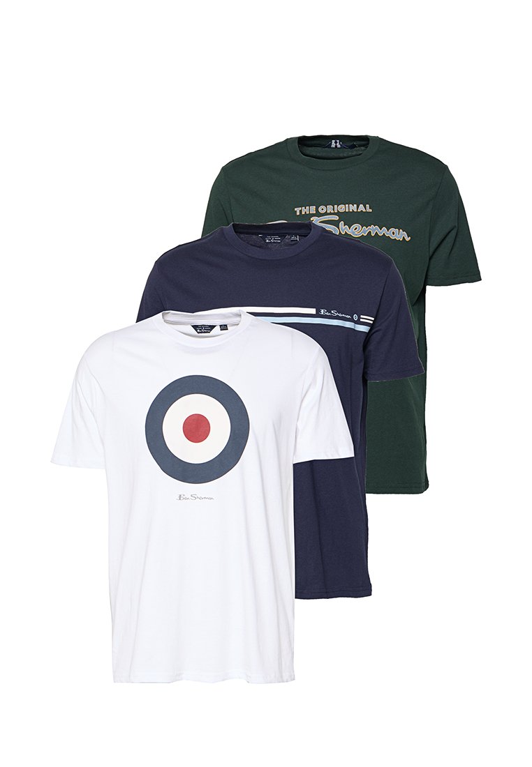 Ben Sherman T-shirt print meerkleurig