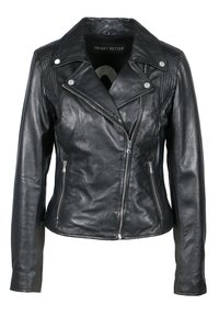 Freaky Nation SHORT TARJA - Giacca di pelle - black