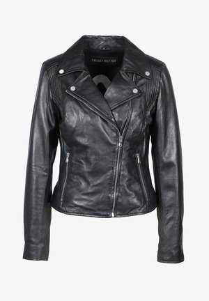 Freaky Nation SHORT TARJA - Giacca di pelle - black