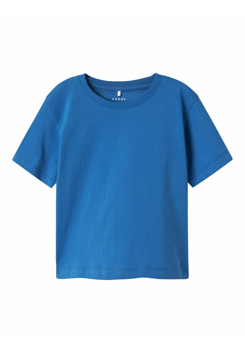 name it T-shirt basic blauw